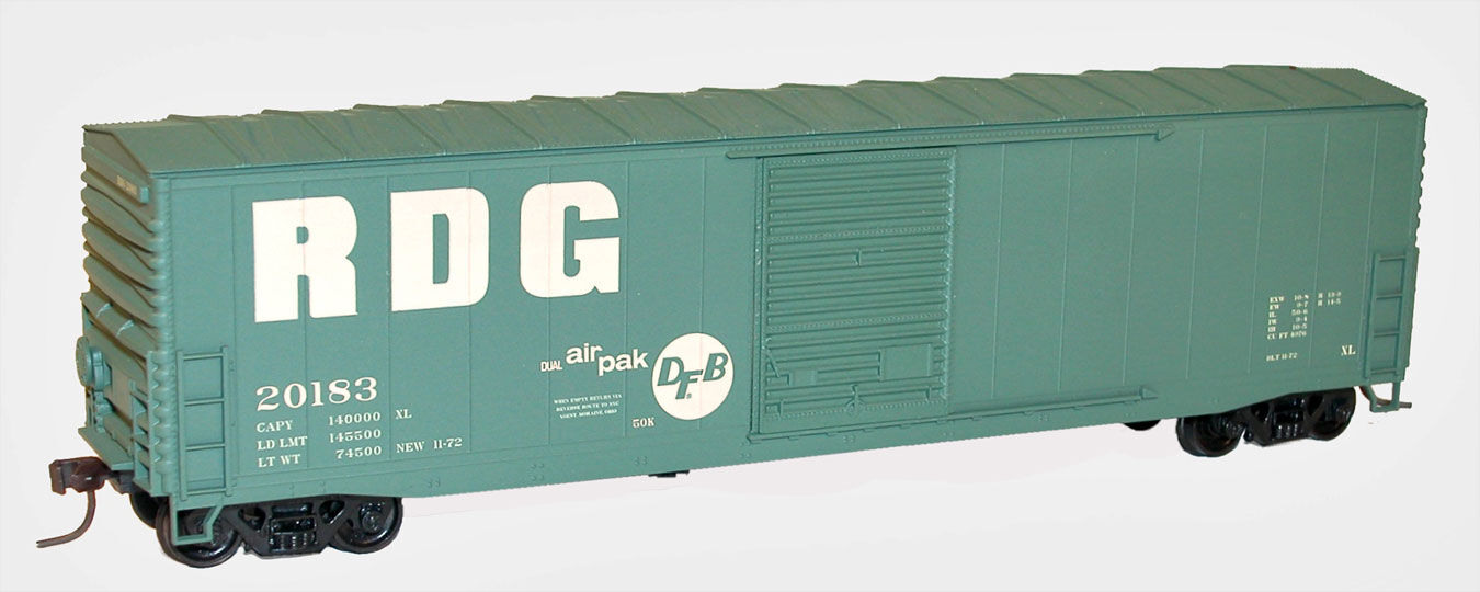 Accurail 5721 HO Scale 50' Welded Boxcar Reading RDG 20183