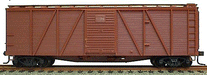 Accurail 7100 HO Scale 40' 6 Panel Wood Boxcar Kit Undecorated - NOS