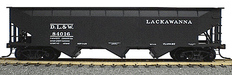 Accurail 75271 HO Scale AAR 70 Ton Offset 3 Bay Hopper Kit DL&W - NOS