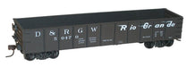 Accurail 8047 HO Scale 41' AAR Steel Gondola Kit 3 Pack Rio Grande D&RGW - NOS