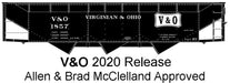 Accurail HO Scale USRA Tripple Hopper Viginian & Ohio V&O 1857 Kit
