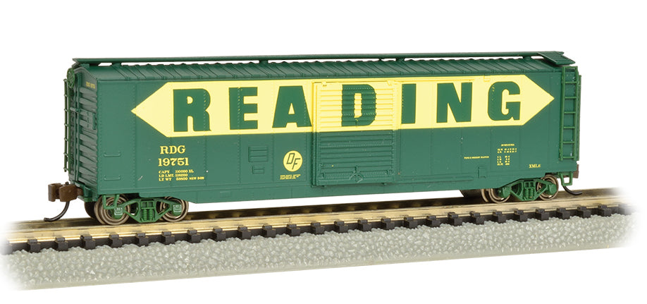 Bachmann 19461 N Scale 19461 50' Boxcar Reading RDG 19761