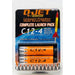 AeroTech 6116 Q-Jet Black Max Composite Model Rocket Motor - C12-4FJ 2 Pack (Ships USPS Ground)