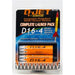 AeroTech 6120 Q-Jet Black Max Composite Model Rocket Motor - D16-4FJ 2 Pack (Ships USPS Ground)