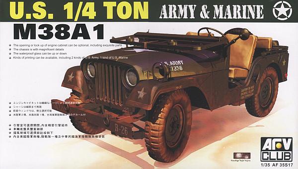AFV Club 35S17 1/35 US M38A1C 1/4 Ton Jeep