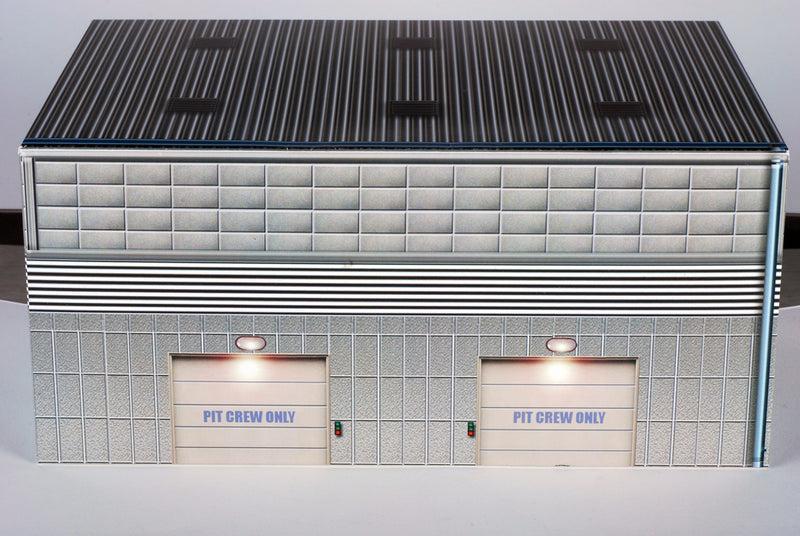 AFX Racing 1070 Pit Building for 1/64 Slot Cars