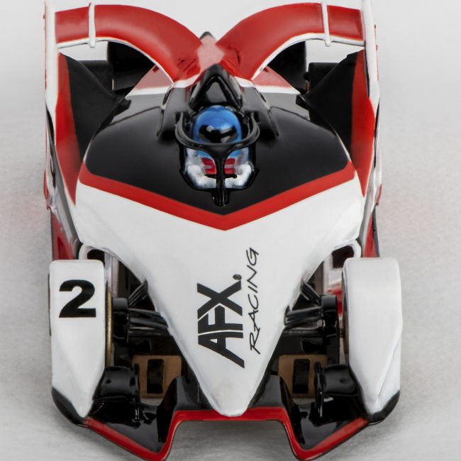AFX Racing 22015 Mega G+ Formula N Slot Car Red Black White