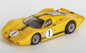 AFX Racing 22025 Ford GT40 Mark IV #1 Sebring Mega G+ HO Scale Slot Car