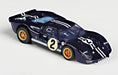 AFX Racing 22031 Ford GT Mark IIB #2 Sebring GT Mega G+ HO Scale Slot Car