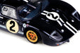 AFX Racing 22031 Ford GT Mark IIB #2 Sebring GT Mega G+ HO Scale Slot Car