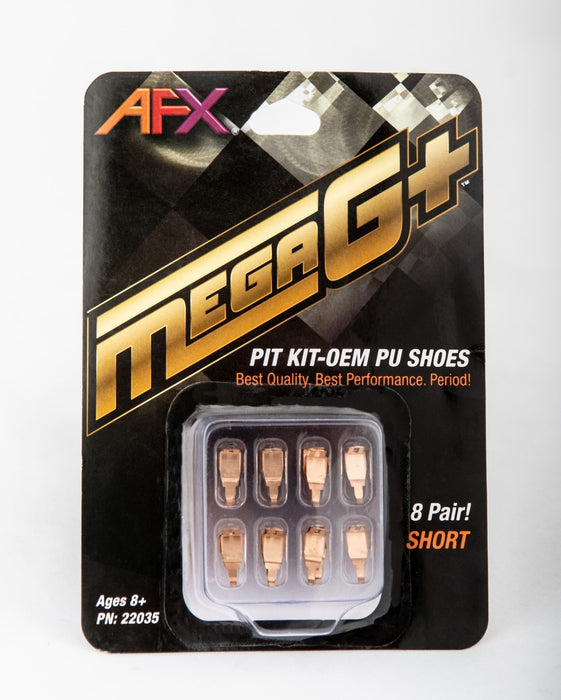 AFX Racing 22035 HO Scale Slot Car Mega-G+ Pit Kit Pick Up Shoes - Short