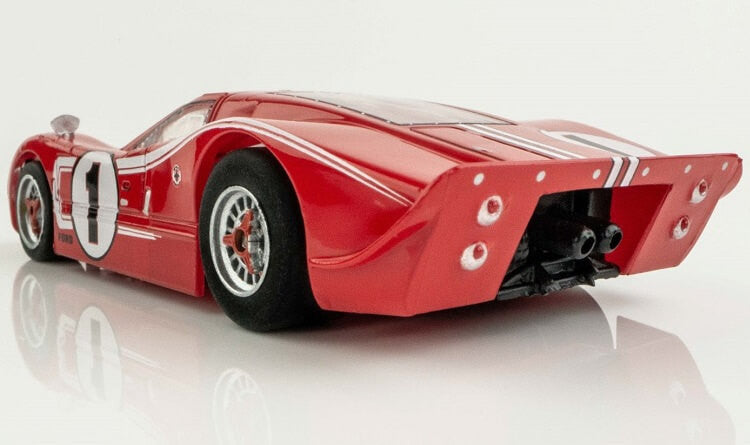 AFX Racing 22042 Ford GT Mark IV #1 LaMans GT Mega G+ HO Scale Slot Car