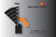 AFX Racing 70602 Slot Car Track Curve 9" 1/4 Pair