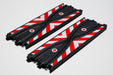 AFX Racing 70612 Slot Car Track 9" Criss Cross Pair