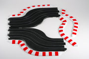 AFX Racing 70617 Slot Car Track Left and Right Chicane Set
