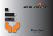 AFX Racing 70617 Slot Car Track Left and Right Chicane Set