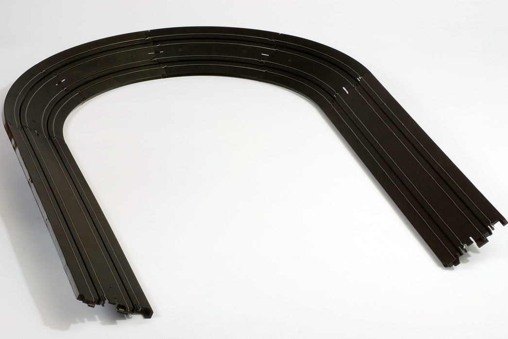 AFX Racing 70622 Slot Car Track Banked Curve 9" R Set