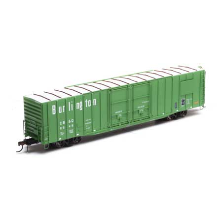 Athearn Genesis G76354 HO Scale 60' Auto Parts Boxcar CB&Q 9849