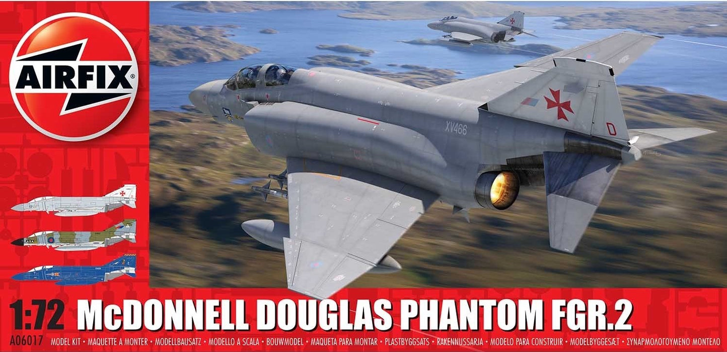 AIRFIX Models 6017 1/72 FGR2 Phantom Aircraft