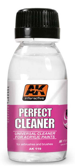 AK Interactive 119 Perfect Acrylic Cleaner 100ml Bottle