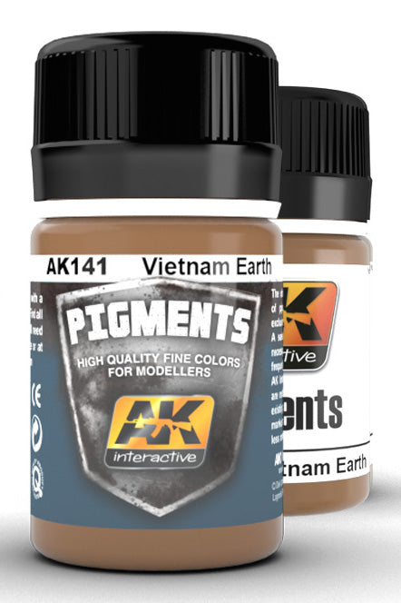 AK Interactive 141 Vietnam Earth Pigment 35ml Bottle