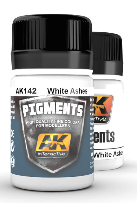 AK Interactive 142 White Ashes Pigment 35ml Bottle