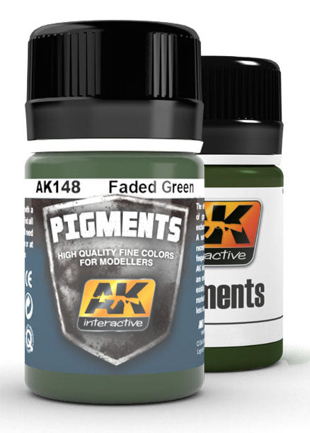 AK Interactive 148 Faded Green Pigment 35ml Bottle