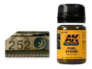 AK Interactive 25 Fuel Stains Enamel Paint 35ml Bottle