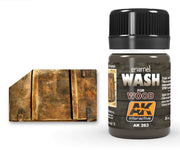 AK Interactive 263 Wash for Wood Enamel Paint 35ml Bottle