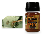 AK Interactive 46 Light Rust Wash Enamel Paint 35ml Bottle