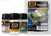AK Interactive 60 Dust Effects & White Spirit Enamel Paint Set (11, 15, 22)