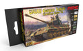 AK Interactive 813 WWII German Vehicle Camouflage Colors Vol.1 Acrylic Paint Set (6 Colors)