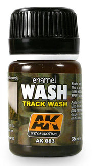 AK Interactive 83 Track Wash Enamel Paint 35ml Bottle