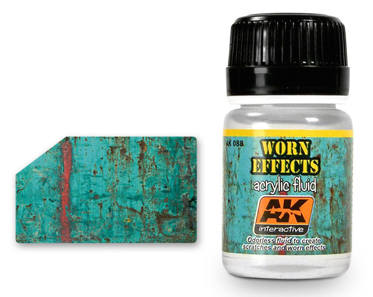 AK Interactive 88 Worn Effects Acrylic Paint 35ml Bottle