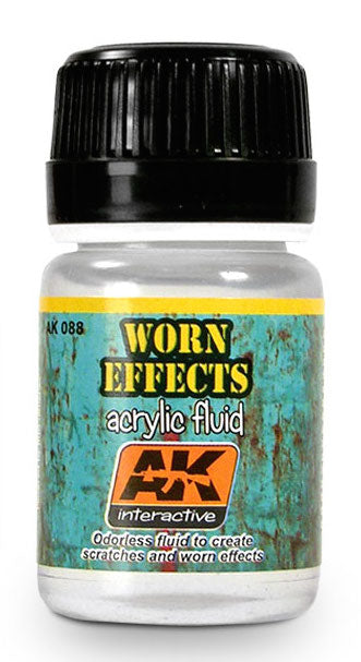 AK Interactive 88 Worn Effects Acrylic Paint 35ml Bottle