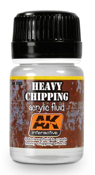 AK Interactive 89 Heavy Chipping Effects Acrylic Paint 35ml Bottle