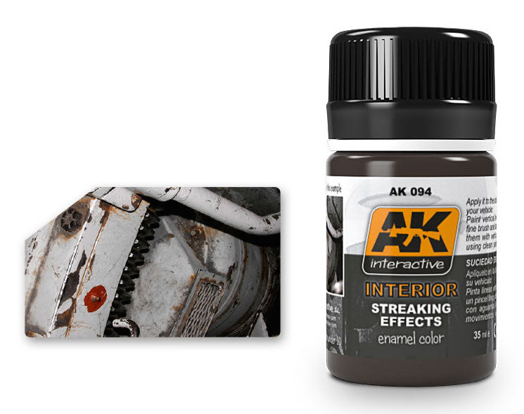 AK Interactive 94 Interior Streaking Effects Enamel Paint 35ml Bottle