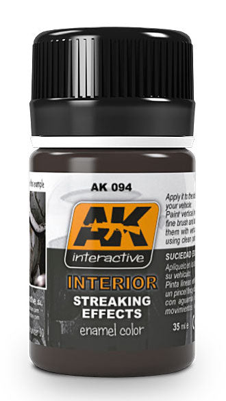 AK Interactive 94 Interior Streaking Effects Enamel Paint 35ml Bottle