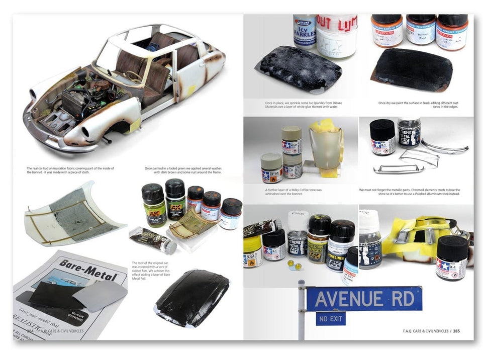 AKI 282 FAQ Civil Vehicles Scale Modeling Book