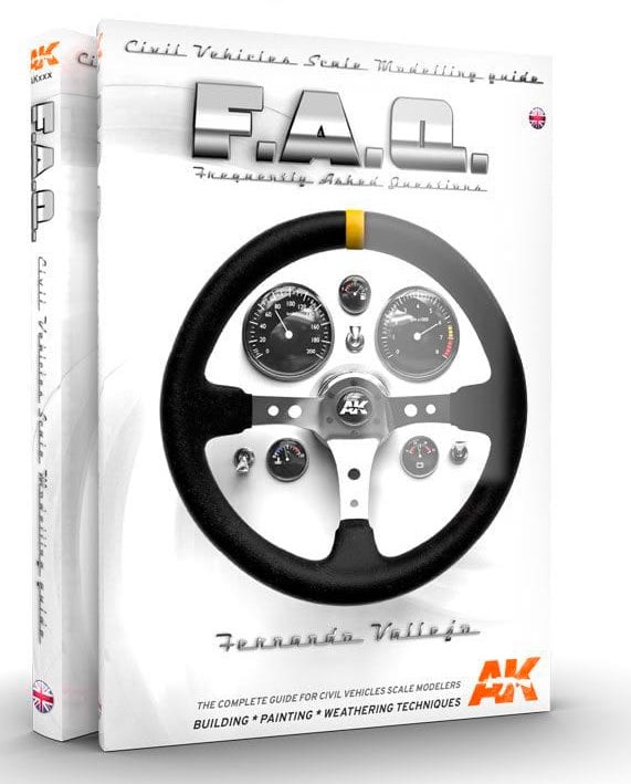AKI 282 FAQ Civil Vehicles Scale Modeling Book