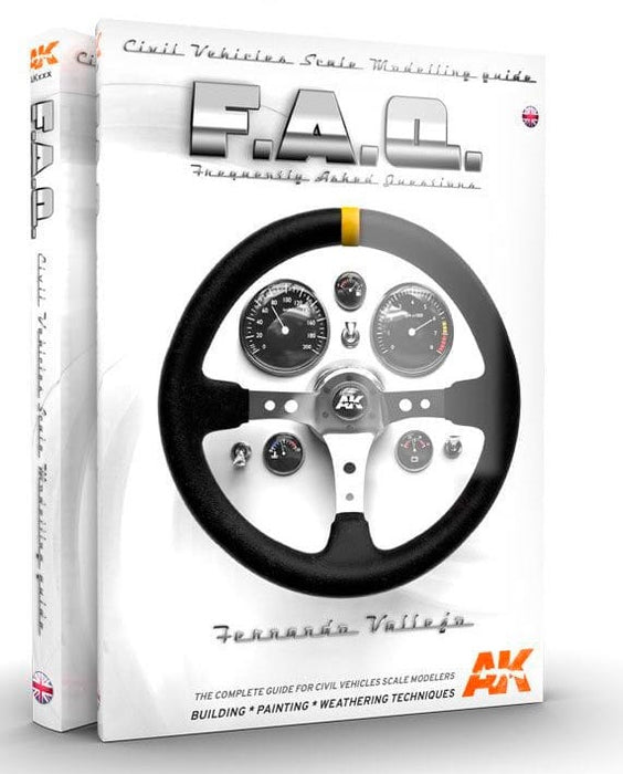 AKI 282 FAQ Civil Vehicles Scale Modeling Book