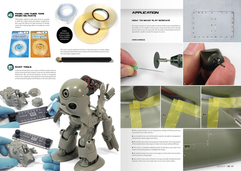 AKI 8160 FAQ Sci-Fi Scale Modeling Guide Book