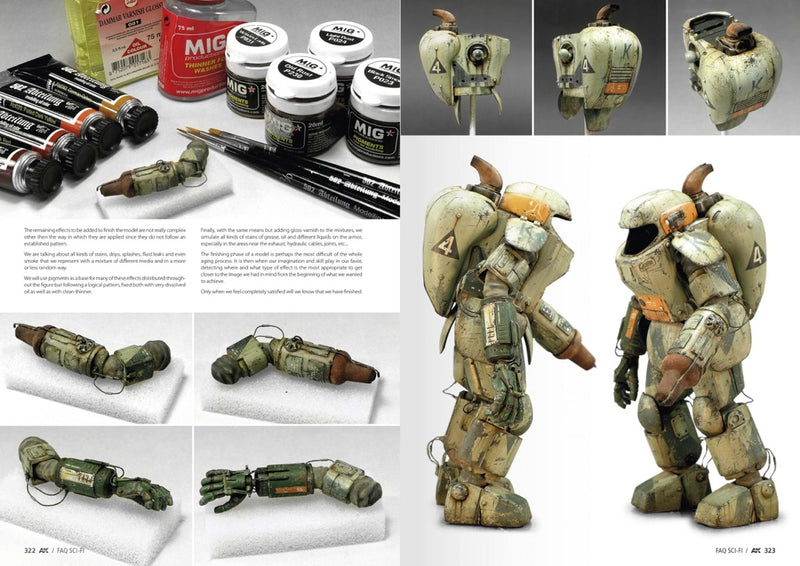 AKI 8160 FAQ Sci-Fi Scale Modeling Guide Book
