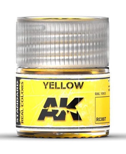 AKI RC7 Real Color Yellow Lacquer Lacquer 10ml Bottle