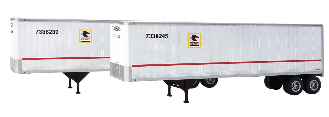 Walthers SceneMaster 949-2517 HO Scale 40' Trailmobile Trailer US Postal Service