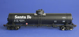 American Limited Models 1821 HO Scale GATC Welded Tank Car Santa Fe (Reclaimed Diesel) ATSF 98084