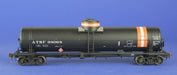 american-limited-models-1828-ho-scale-gatc-welded-tank-car-santa-fe-white-red-solvent-atsf-98068