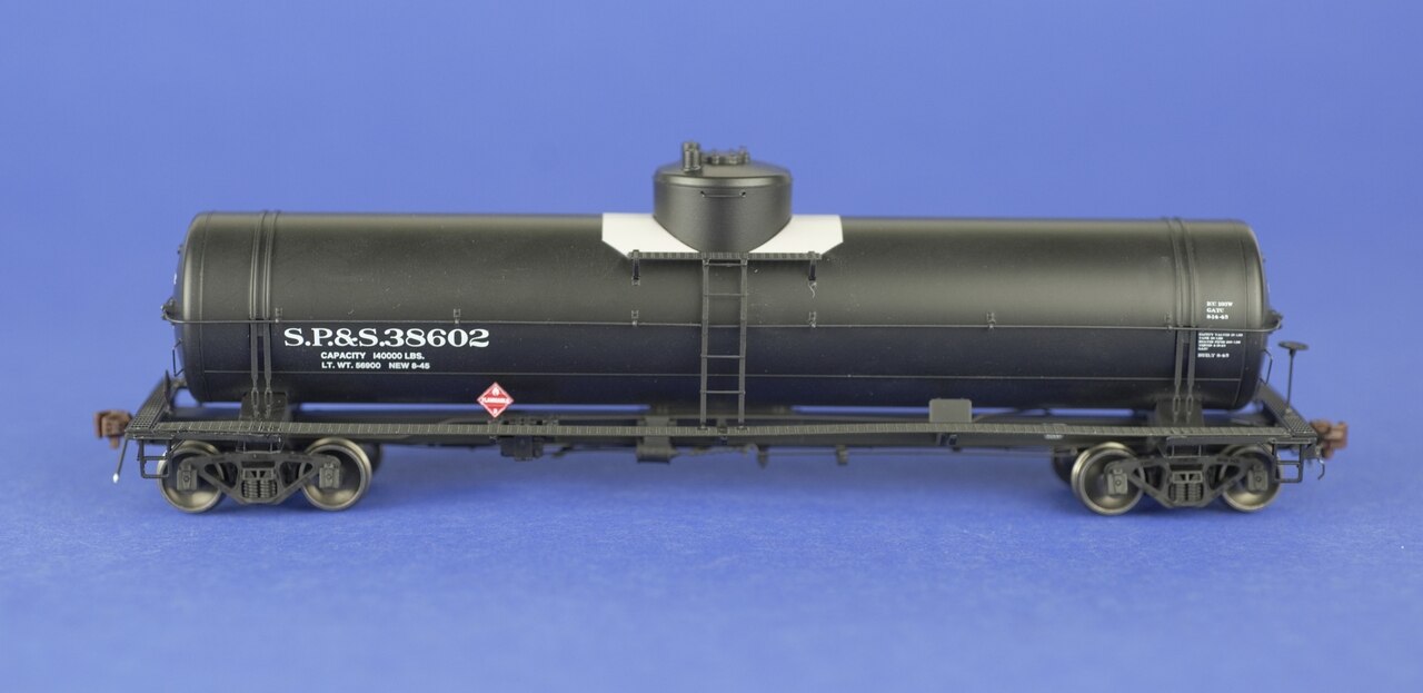 American Limited Models 1854 HO Scale GATC Welded Tank Car Spokane Portland & Seattle SP&S 38602