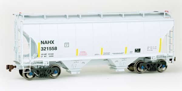 American Limited Models 2013 HO Scale Trinity 3281 2-Bay Covered Hopper NAHX 321588