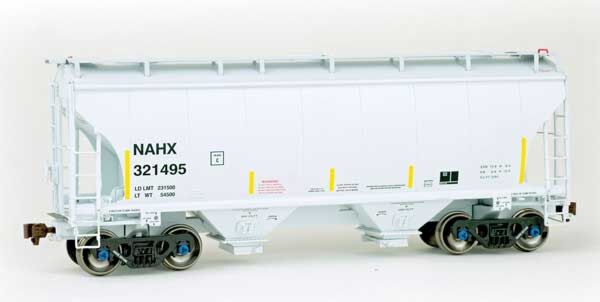 American Limited Models 2014 HO Scale Trinity 3281 2-Bay Covered Hopper NAHX 321495